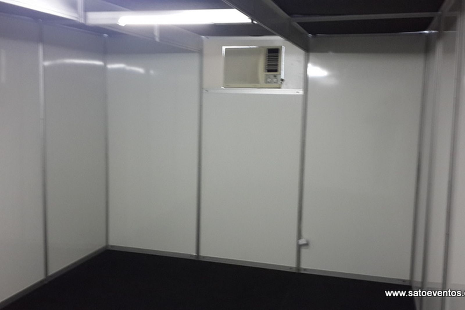 camarim com climatizador aparente