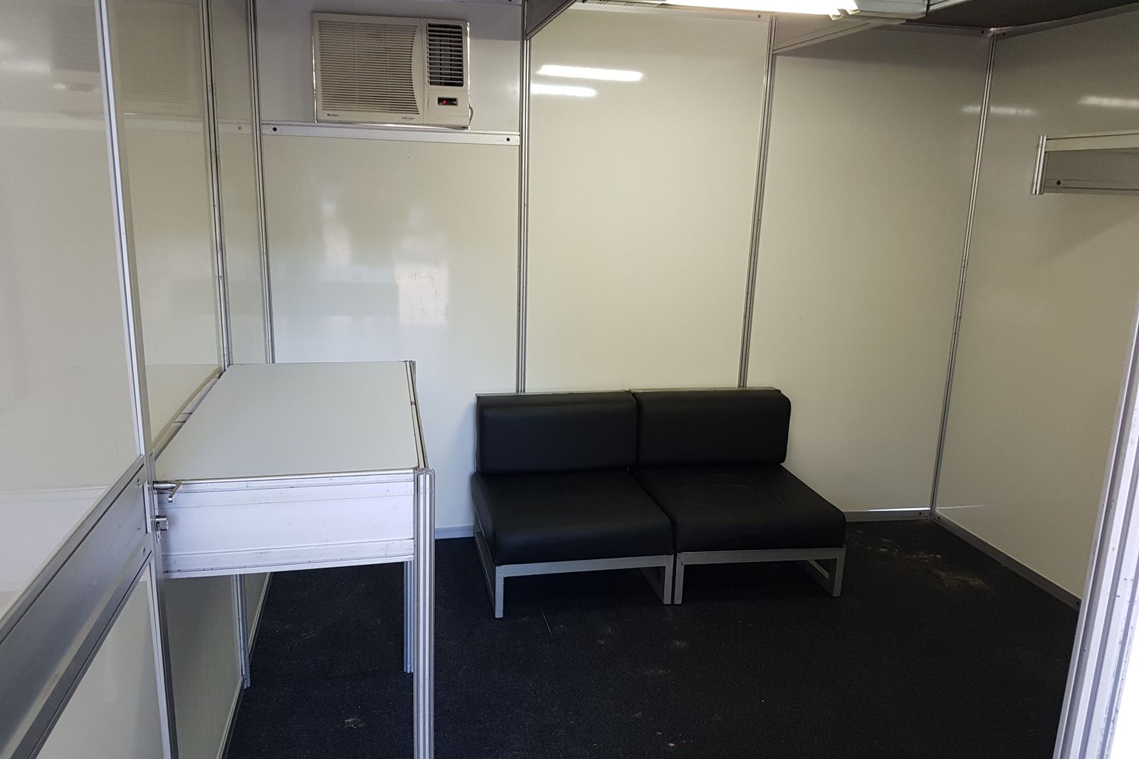 camarim interno com mobiliário